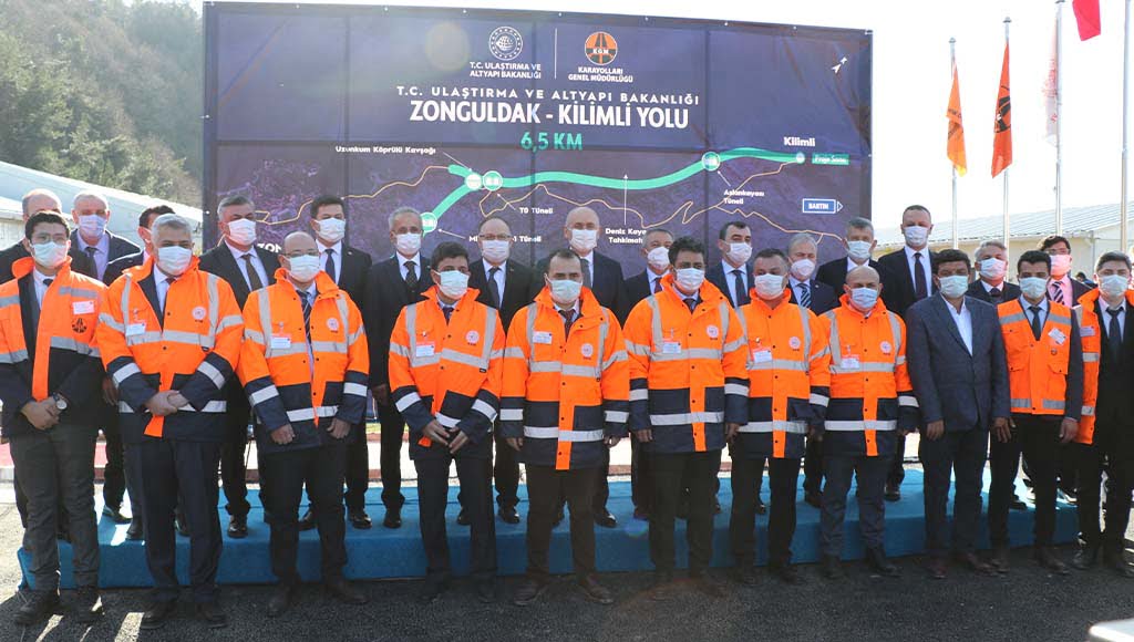 Ulaştırma ve Altyapı Bakanı Adil Karaismailoğlu Zonguldak ’ta