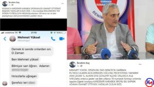 Karabükspor’ da küfür skandalları bitmek bilmiyor Karabükspor Başkanı Mehmet Yüksel’den
