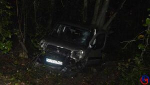 Şarampole Uçan Araçtakileri Ağaç Dalları Kurtardı Bartın ’da kontrolden çıkan