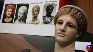 Dünyada Eşi Olmayan ‘Artemis’ Heykeli Müzede Bulundu Bolu ’da yaklaşık