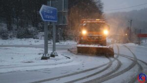 Bolu Dağı ’nda Kar Yağışı Şiddetini Artırdı Bolu ’da, D-100