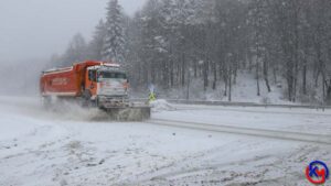 Bolu Dağı ’nda Kar Yağışı Devam Ediyor Bolu ’da, D-100