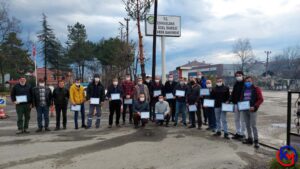 Kar ile Mücadele Ekibine Teşekkür Belgesi Verildi Devrek ’te kar