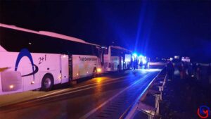 Tosya ’da İki Yolcu Otobüsü Çarpıştı: 7 Yaralı Kastamonu ’nun