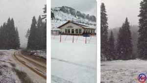 Karabük ’te Yüksek Kesimler Beyaza Büründü Karabük ’te yüksek kesimlerde