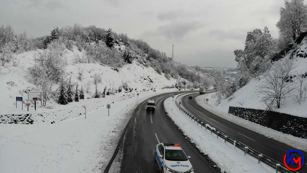 Zonguldak 'tan Kar Manzaraları
