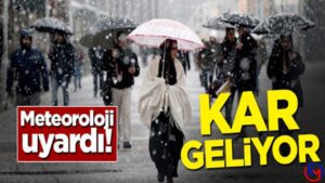 Bir Uyarıda Meteorolojiden; Kar Yağışı Geri Geliyor Meteoroloji Genel Müdürlüğü