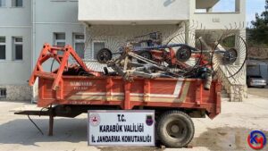 Tarım Aletleri Çalan Üç Zanlı Yakalandı Safranbolu ve Araç ‘da
