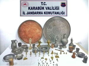 KARABÜK’TE JANDARMA EKİPLERİ TARAFINDAN TARİHİ ESER KAÇAKÇILIĞI’NIN ÖNLENMESİNE YÖNELİK DÜZENLENEN