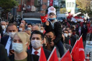 KARABÜK’TE 29 EKİM CUMHURİYET BAYRAMI ETKİNLİKLERİ KAPSAMINDA DÜZENLENEN ‘CUMHURİYET KORTEJİ’NE