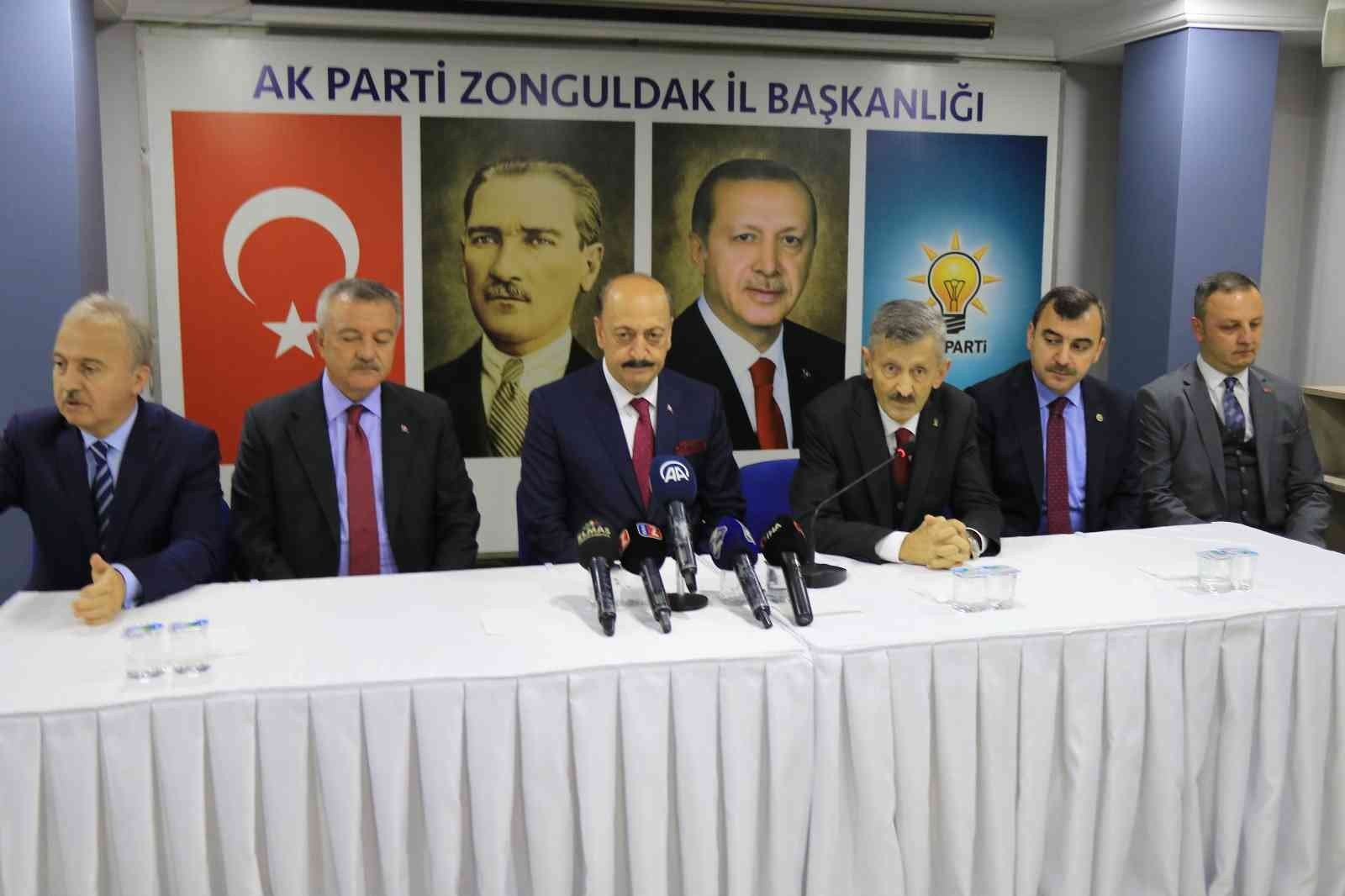 ÇALIŞMA VE SOSYAL GÜVENLİK BAKANI VEDAT BİLGİN, EMPERYALİSTLERİN HEDEFİNDE TÜRKİYE'NİN