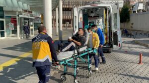 KARABÜK’TE YASİN Ç. İSİMLİ İŞÇİ ÇALIŞTIĞI HADDEHANEDE DEMİR PROFİLİN ÇARPMASI