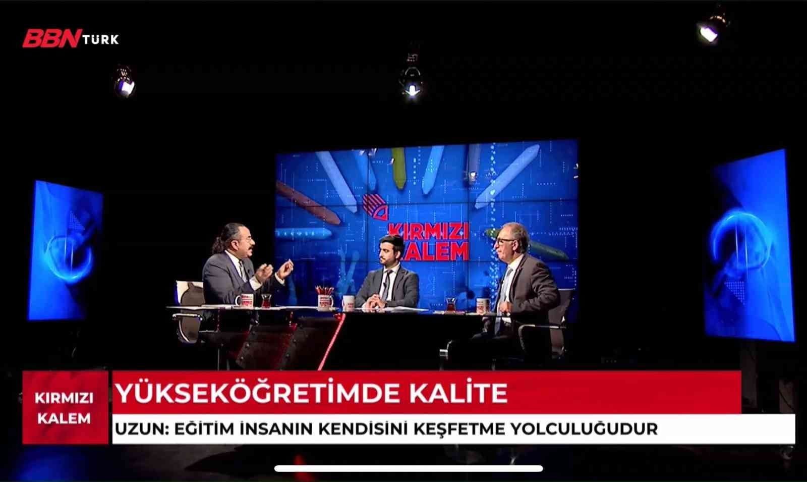 BARTIN ÜNİVERSİTESİ REKTÖRÜ PROF. DR. ORHAN UZUN, BBN TÜRK’TE İLETİŞİM