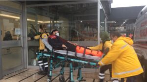 ZONGULDAK’IN EREĞLİ İLÇESİNDE FAALİYET GÖSTEREN TERSANEDE MEYDANA GELEN İŞ KAZASINDA