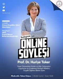 3 ARALIK DÜNYA ENGELLİLER GÜNÜ KAPSAMINDA ÜNİVERSİTEMİZDE “ENGELSİZ İLETİŞİM” BAŞLIKLI