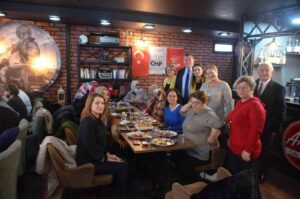 ALAPLI BELEDİYE BAŞKANI , KADINLAR KAHVALTISINDA BULUŞTU(ZONGULDAK)