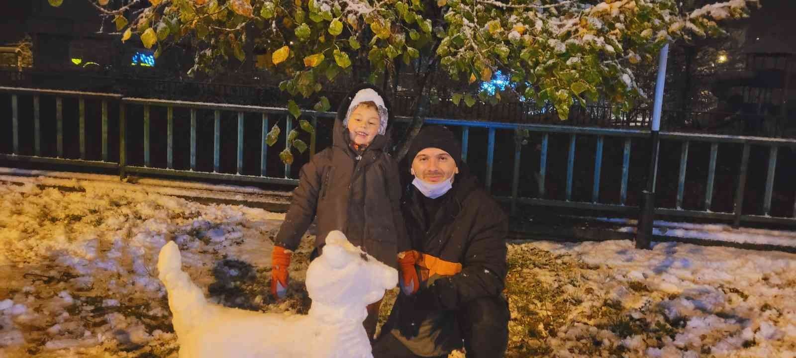 KASTAMONU’NUN CİDE İLÇESİNDE GÜN BOYUNCA KAR YAĞIŞI ETKİLİ OLDU. KAR
