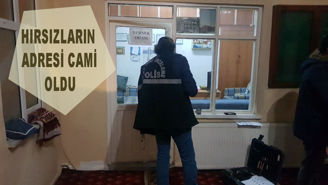 KARABÜK’TE KİMLİĞİ BELİRSİZ ŞÜPHELİ, HIRSIZLIK İÇİN GİRDİĞİ CAMİDEN BOZUK PARALARI