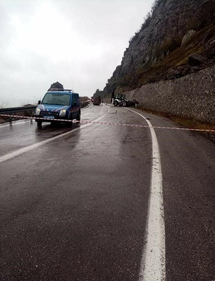 ZONGULDAK'IN KİLİMLİ İLÇESİNE BAĞLI TÜRKALİ İLE GÖBÜ KÖYÜ ARASINDA KALAN