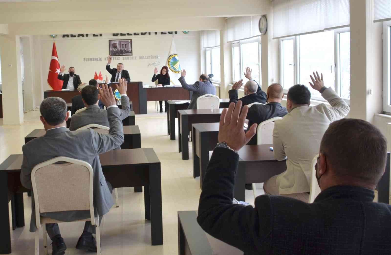 ZONGULDAK (İHA) - ZONGULDAK’IN ALAPLI BELEDİYESİ’NİN OCAK AYI OLAĞAN MECLİS