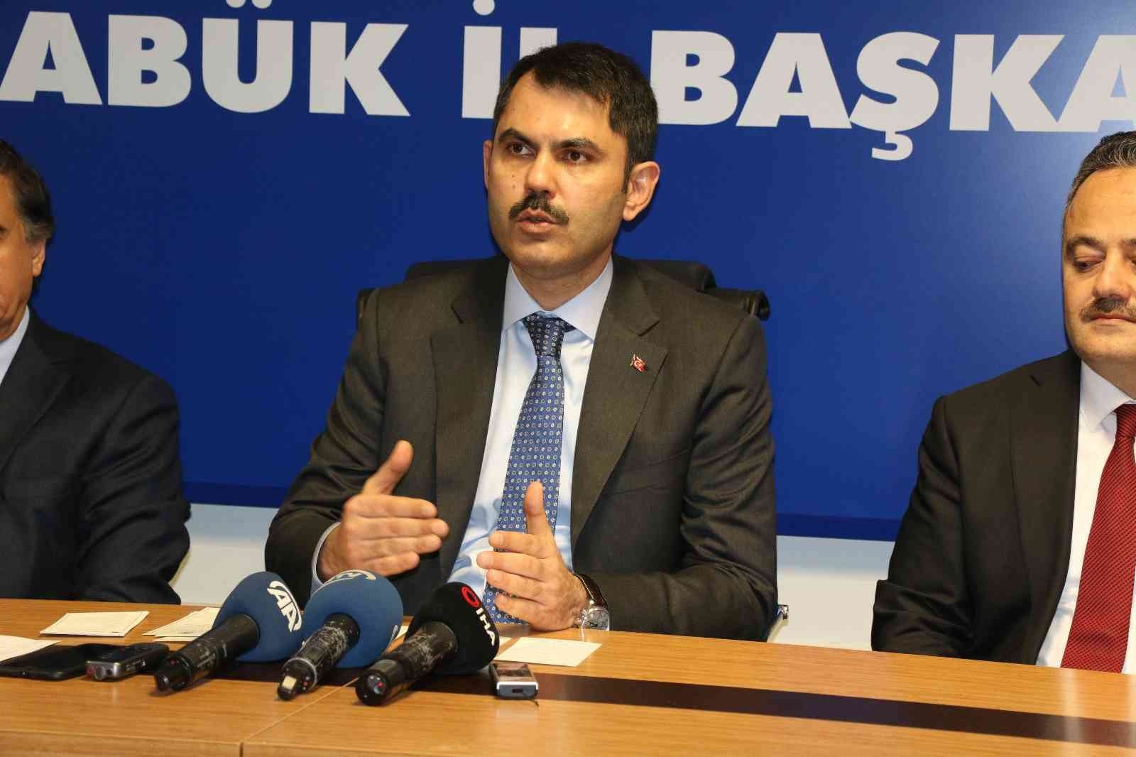 ÇEVRE, ŞEHİRCİLİK VE İKLİM DEĞİŞİKLİĞİ BAKANI MURAT KURUM 15 OCAK