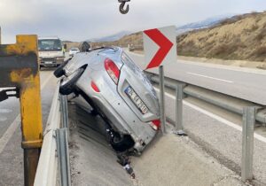 TOSYA’DA CENAZEYE GİDEN 6 KİŞİLİK AİLE ÖLÜMDEN DÖNDÜ