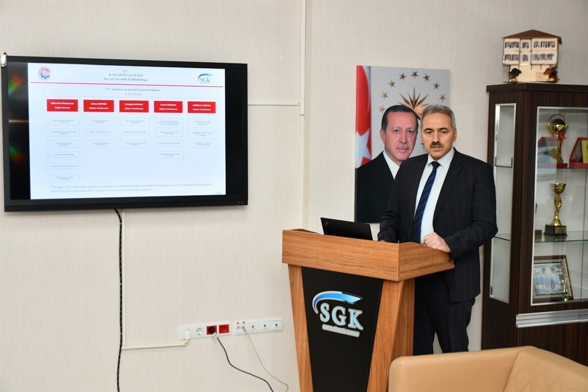 Karabük’te aktif sigortalı sayısı 61 bin 924 kişi KARABÜK SGK İL MÜDÜRÜ İSMAİL YILDIRIM, 2021 YILINDA AKTİF SİGORTALI