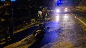 KARABÜK'TE MOBİLETİN BİSİKLETE ÇARPMASI SONUCU MEYDANA GELEN TRAFİK KAZASINDA 2