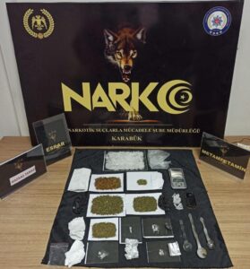 KARABÜK EMNİYET MÜDÜRLÜĞÜ NARKOTİK SUÇLARLA MÜCADELE ŞUBE MÜDÜRLÜĞÜ (NARKOTİM) EKİPLERİN