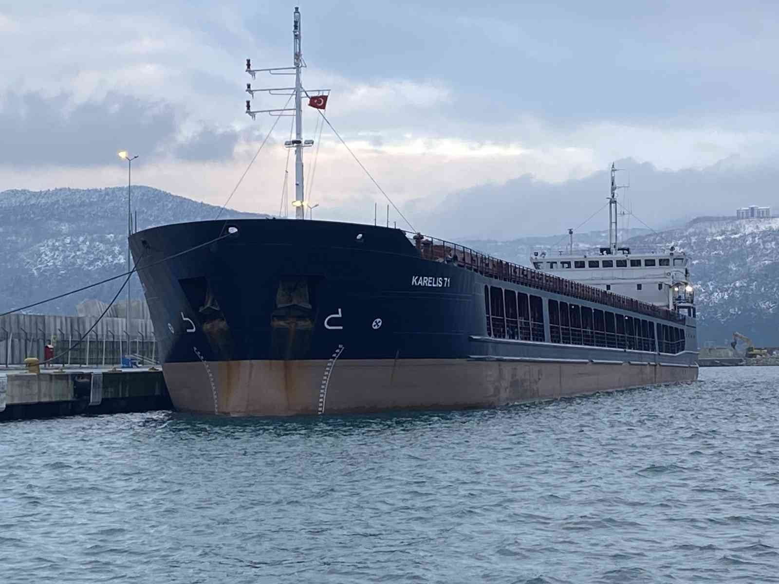 BATI KARADENİZ AÇIKLARINDA KARELİS 71 İSİMLİ KURU YÜK GEMİSİNİN RUS