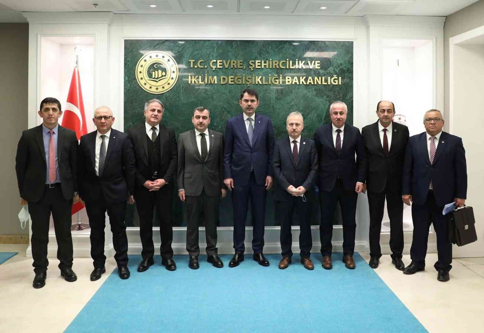 ÇEVRE ŞEHİRCİLİK VE İKLİM BAKANI MURAT KURUM’UN, ZONGULDAK’IN EREĞLİ İLÇESİNE