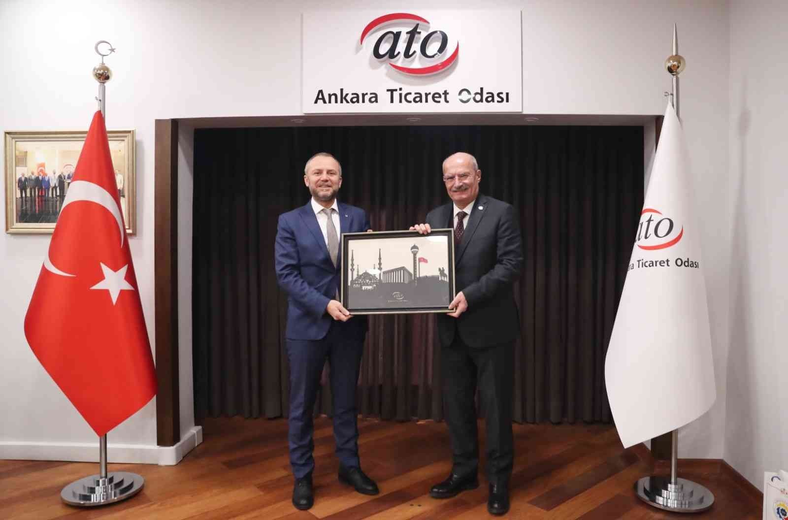 KDZ. EREĞLİ TSO YÖNETİM KURULU BAŞKANI ARSLAN KELEŞ, GENEL SEKRETER