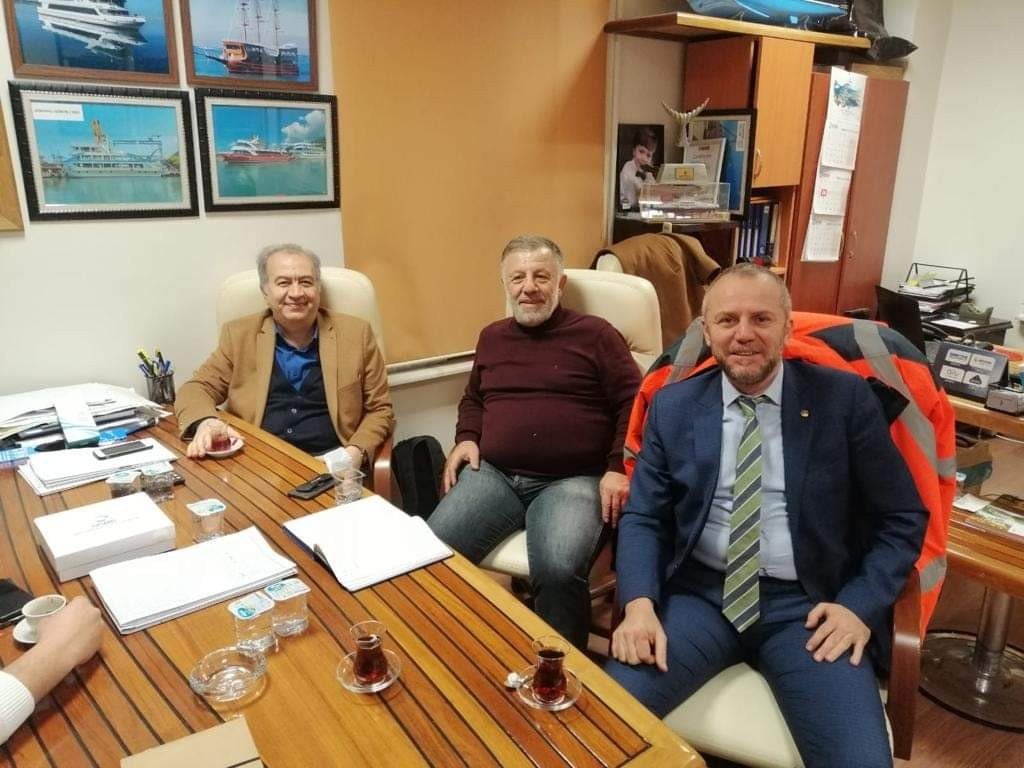 ZONGULDAK’IN EREĞLİ İLÇESİ TERSANELER BÖLGESİNDE FAALİYET GÖSTEREN USTAOĞLU GEMİ TERSANESİ