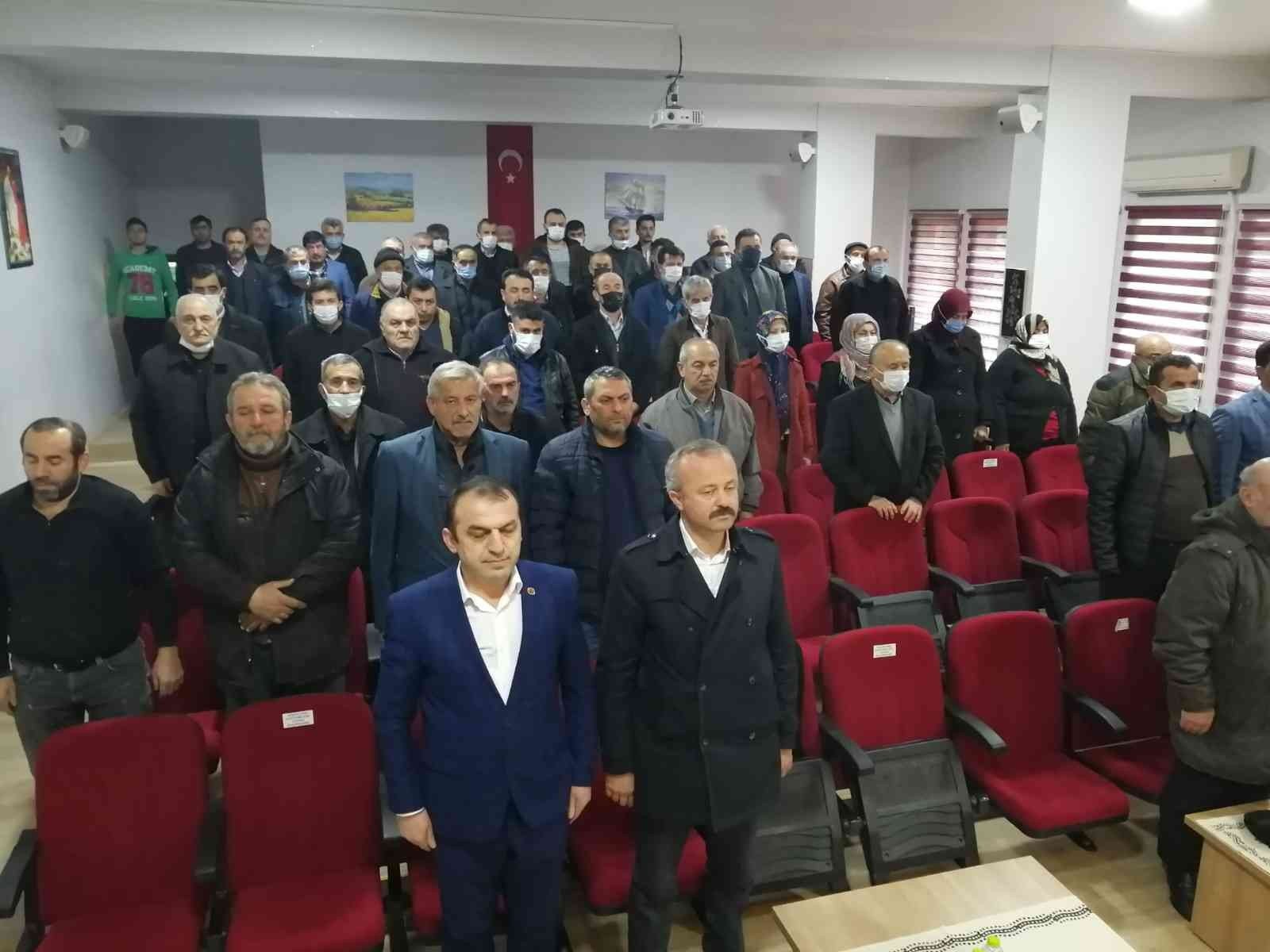 HANÖNÜ ESNAF VE SANATKÂRLAR ODASI GENEL KURULUNDA BAŞKANLIĞA MEVCUT BAŞKAN