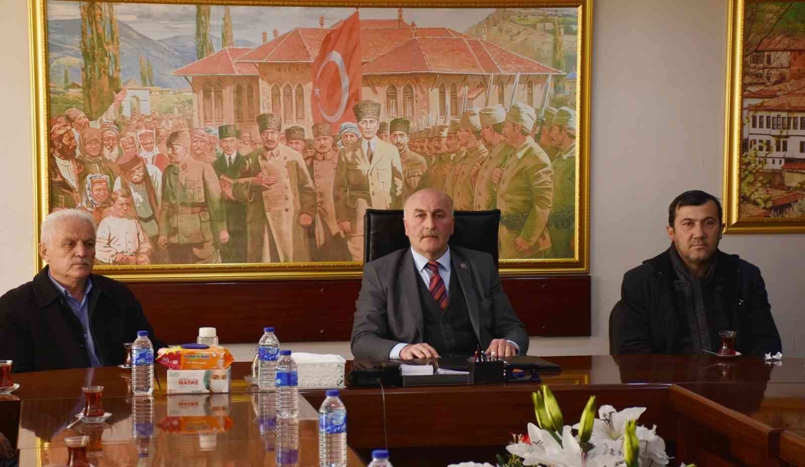 SAFRANBOLU İLÇESİNE BAĞLI OVACUMA BÖLGESİNDEKİ KÖY MUHTARLARI, İL GENEL MECLİS