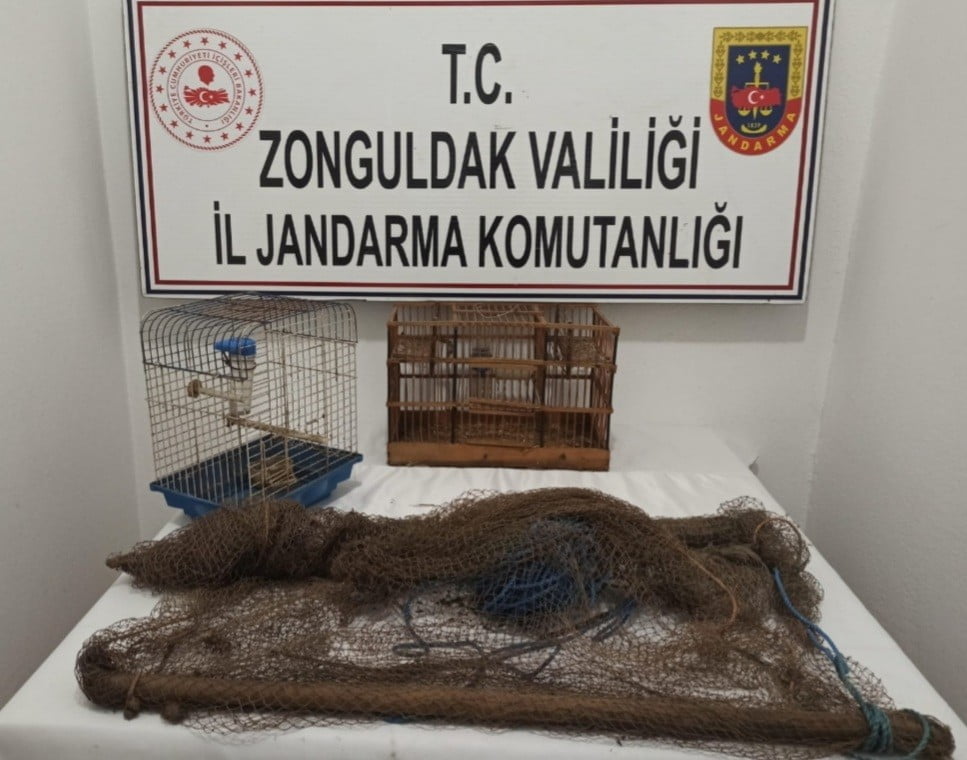 ZONGULDAK İL JANDARMA KOMUTANLIĞI EKİPLERİ KARA AVCILIĞI KANUNUNA AYKIRI OLARAK