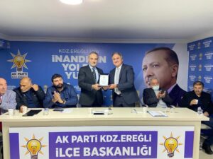 AK PARTİ KDZ. EREĞLİ İLÇE TEŞKİLATININ HAFTALIK OLAĞAN YÖNETİM KURULU