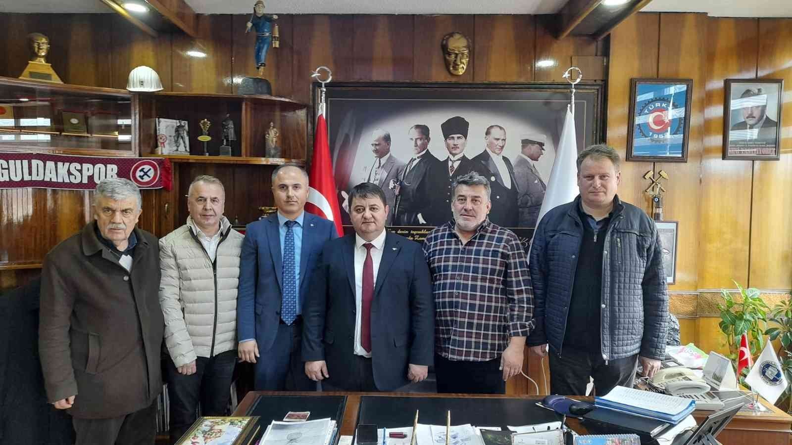 ALAPLI GAZETECİLER DERNEĞİNDEN GMİS’E ZİYARET  (ZONGULDAK)