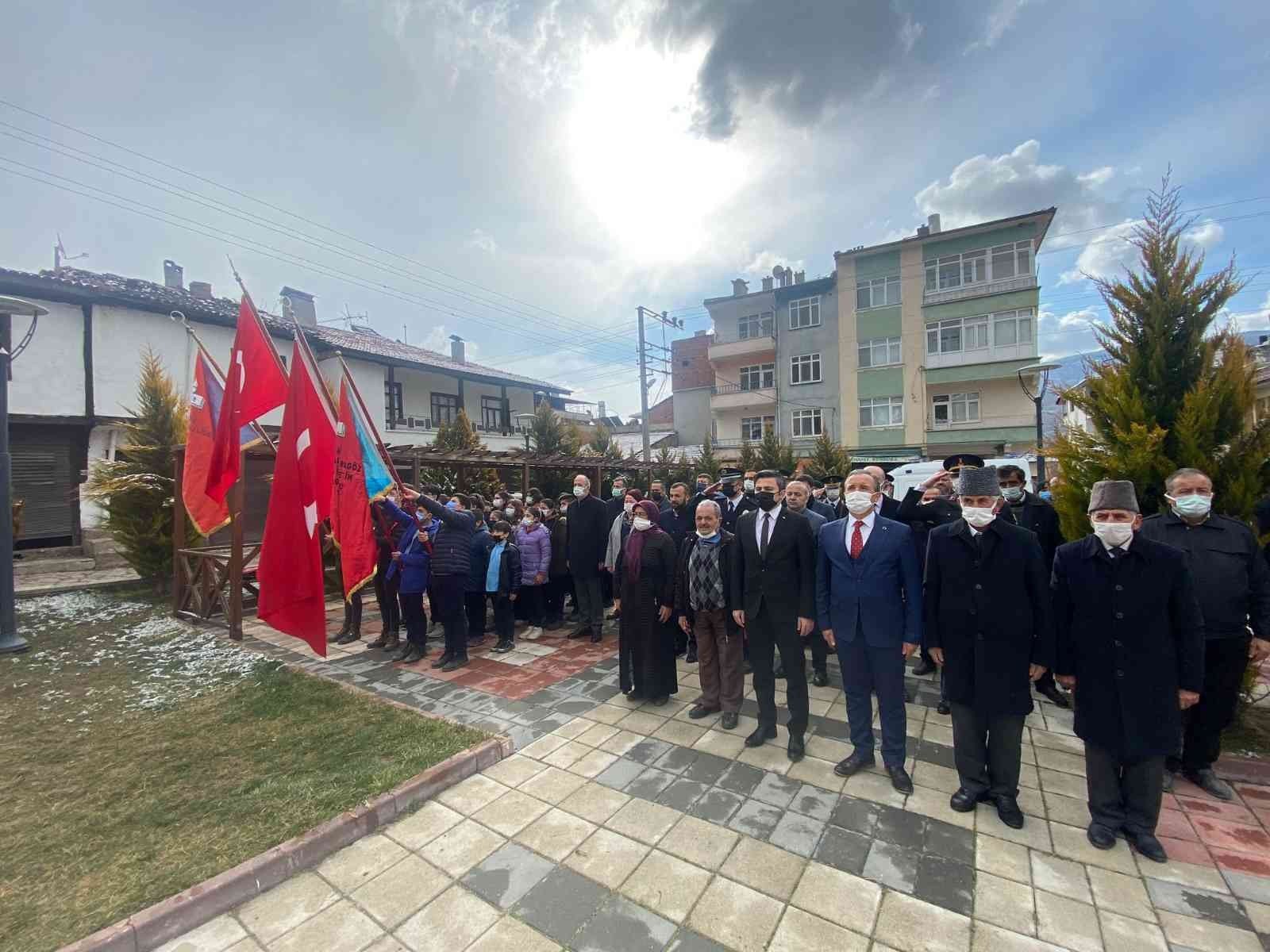 18 MART ÇANAKKALE ZAFERİ VE ŞEHİTLER GÜNÜ HANÖNÜ İLÇESİNDE TÖRENLE