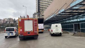 ZONGULDAK ATATÜRK DEVLET HASTANESİ YENİ BİNA İNŞAATININ KAZAN DAİRESİNDE ÇIKAN