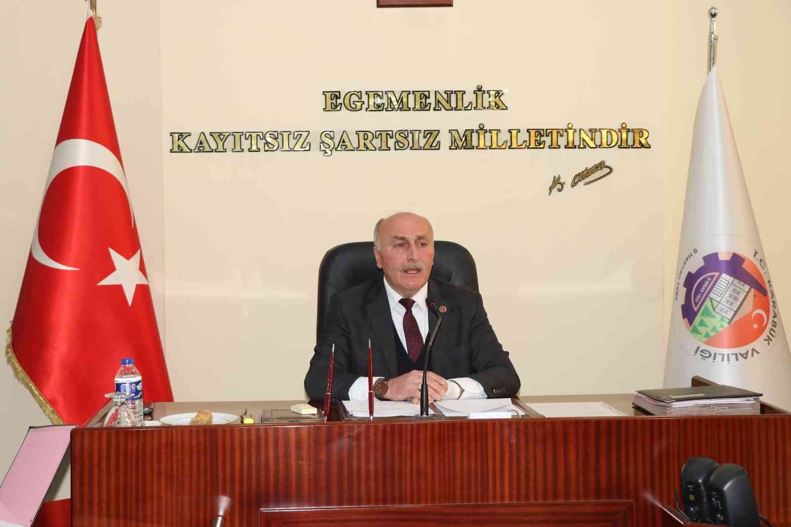 KARABÜK İL GENEL MECLİS BAŞKANI AHMET SÖZEN, İL ÖZEL İDARESİ