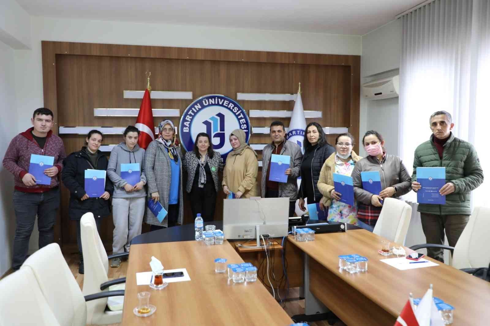 BARTIN ÜNİVERSİTESİNİN TÜRKİYE İŞ KURUMU TARAFINDAN DESTEKLENEN “SAĞLIKLI YAŞAMA DESTEK