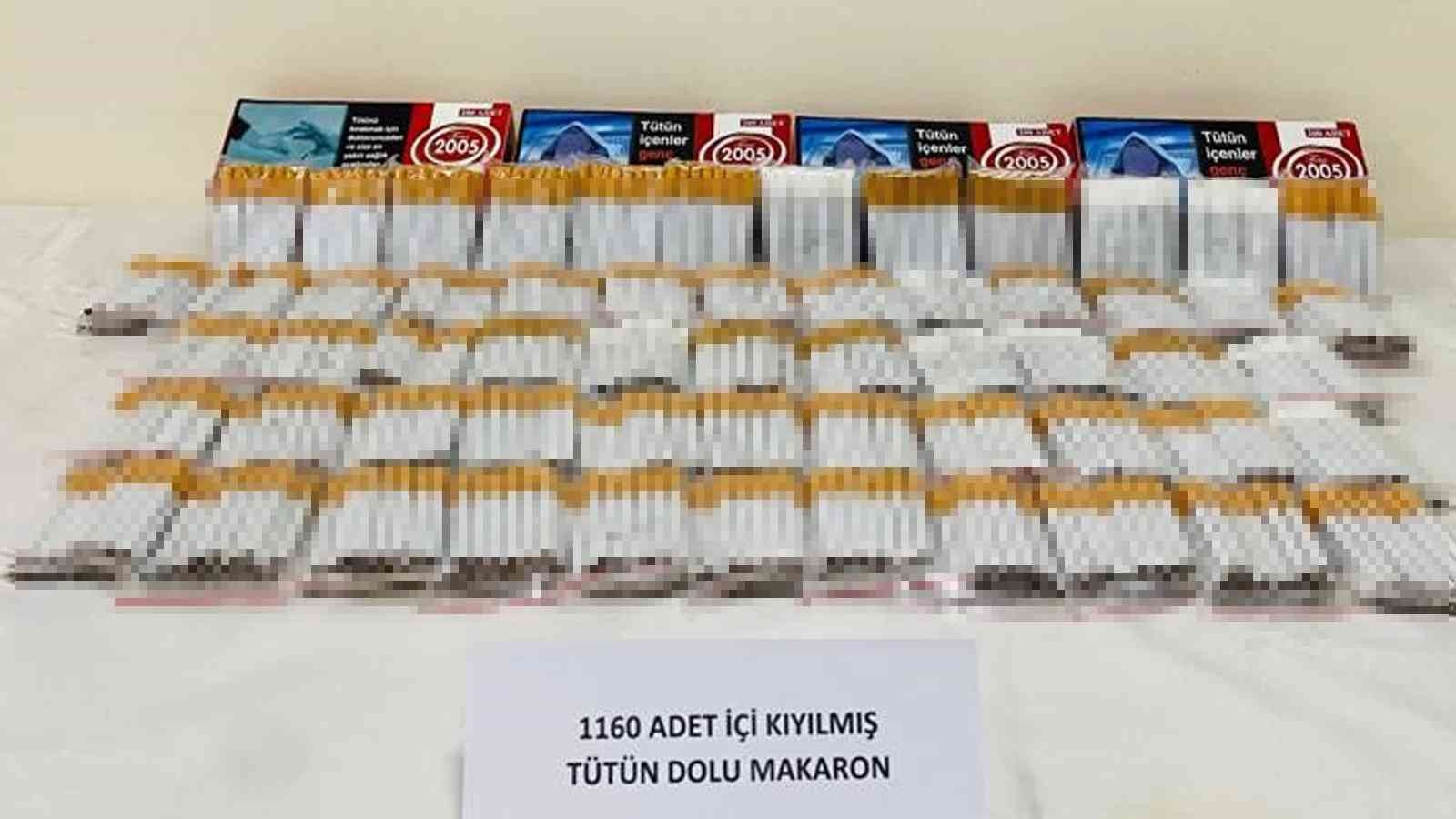 Jandarma 58 paket makarona el koydu ZONGULDAK’IN EREĞLİ İLÇESİNE BAĞLI ORMANLI BELDESİ’NDE Kİ BİR İŞ YERİNDE
