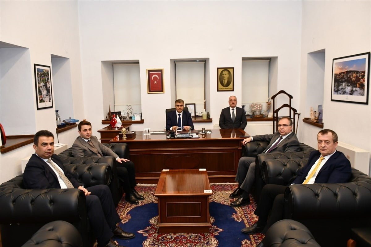 KARABÜK VALİSİ  FUAT GÜREL, KURUM DENETİMLERİ KAPSAMINDA VALİ YARDIMCISI