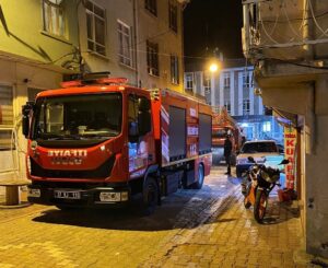 TOSYA’DA İŞYERİNDE BACA YANGINI KORKUTTU