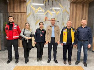 112 BAŞHEKİMİ ENGİN EKMEKÇİ, UMKE SORUMLUSU SADIK BAŞKAYA, ASOS SORUMLULARI