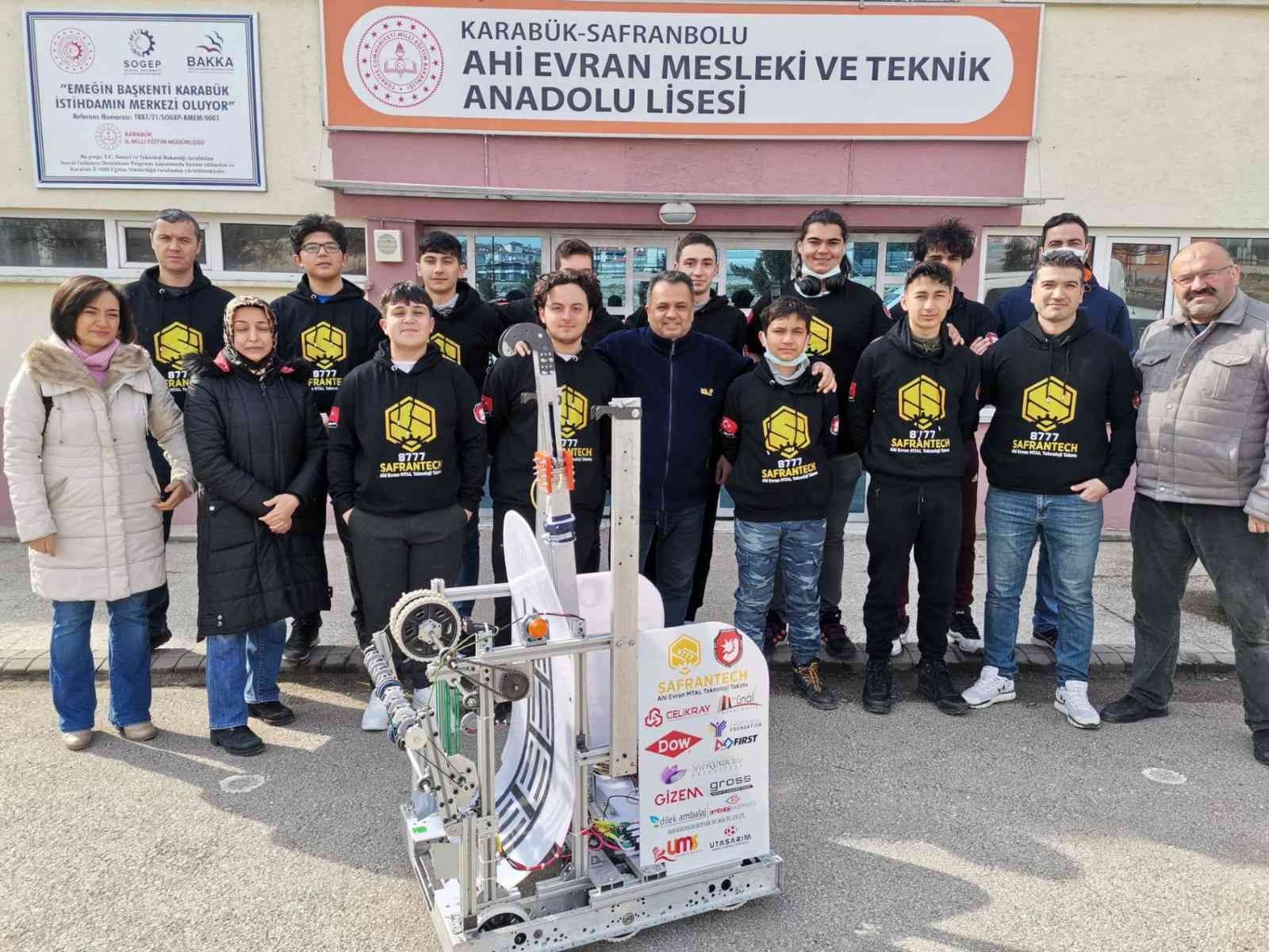 KARABÜK’ÜN SAFRANBOLU İLÇESİNDE BULUNAN AHİ EVRAN MESLEKİ VE TEKNİK ANADOLU