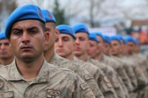 KARABÜK'ÜN SAFRANBOLU İLÇESİNDEKİ 125. JANDARMA KOMANDO EĞİTİM ALAY KOMUTANLIĞINDA 33.