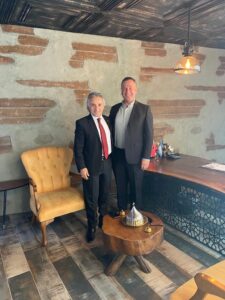 ISPARTA'YA ATANAN KARABÜK DEFTERDARI OSMAN KOCAŞ, VEDA ZİYARETLERİ İÇERSİNDE ÇEBİOĞLU