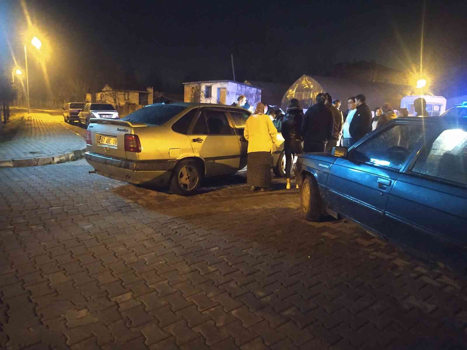 RTE MAHALLESİNDE MADDİ HASARLI KAZA